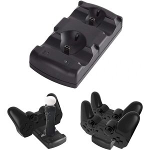 2 i 1 Dual Charging Dock-oplader til Sony PlayStation3 trådløs controller til PS3-controller