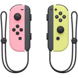 Nintendo switchJOYCON er kompatibel med original fitnessring Bluetooth-controller NS spil venstre og højre små håndtag Light pink + light yellow