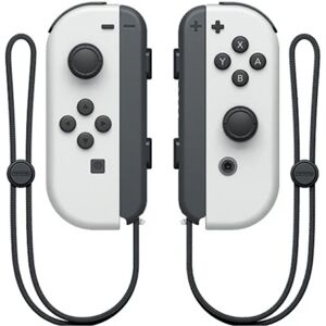 Nintendo switchJOYCON er kompatibel med original fitnessring Bluetooth-controller NS spil venstre og højre små håndtag White