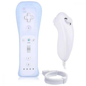 Wii-kontrol til Nintendo Wii og Wii U-konsol (vit)