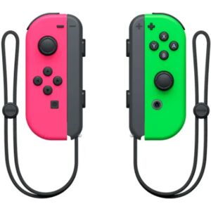 Nintendo switchJOYCON er kompatibel med original fitnessring Bluetooth-controller NS spil venstre og højre små håndtag Left pink and right green