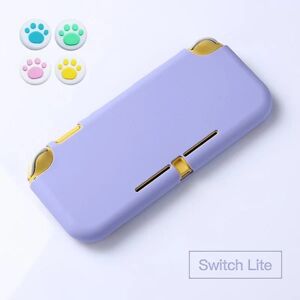 Tpu Soft Skyddsfodral til Nintendo Switch Lite Case Skin Shell Cover Gamepas Videospil Tilbehør til Switch Litepurple