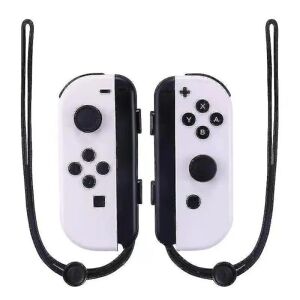 For Nintendo Switch-kontroller Joy-con L/r Gamepad med rem Joysticks Byt ud Joycon hvid hvid