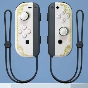 Nintendo switchJOYCON er kompatibel med original fitnessring Bluetooth-controller NS spil venstre og højre små håndtag kingdom white