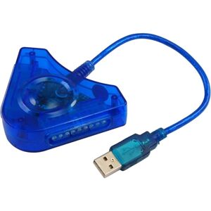 Galaxy 2-Port PS2 til PS3 USB Game Controller Converter Adapter-WELLNGS