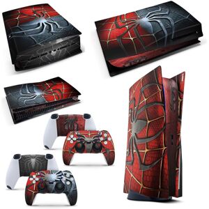 unbranded Playstation 5 PS5 Disk Console Skin Vinyl Cover Decal Stickers + 2 Controller Skins Sæt