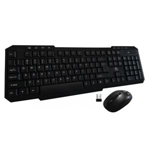 REBELTEC VORTEX Trådløst sæt: Tastatur + Mus - VORTEX Black