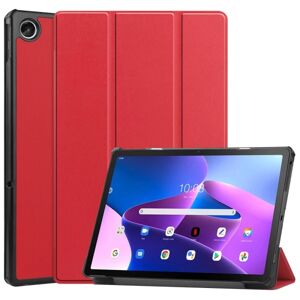 Lenovo Tab M10 Plus (3. generation) etui Tri-fold rød