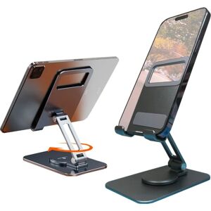Mobiltelefonholder 360° Roterende Mobiltelefonholder Højdejusterbar Mobiltelefonholder, iPhone 14, iPad, Tablet 4-12 Desktop-tilbehør