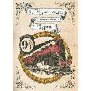 A3 print - Harry Potter - Hogwarts Express Multicolor