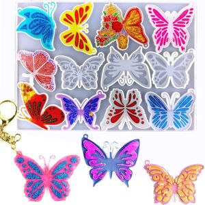 Butterfly Resin Form Sommerfugleform til Resin Sommerfugleharpiks