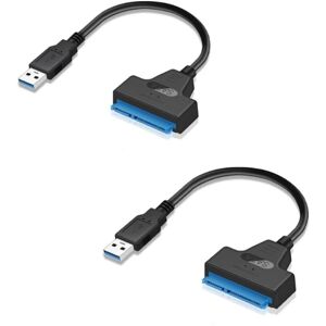 2 stk-USB 3.0 til SATA III, SATA USB 3.0 drevkabel til 2,5