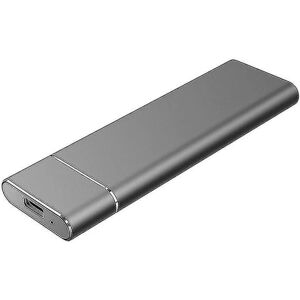 Ekstern Ssd Mobil Solid State-harddisk Usb 3.1 Ekstern Ssd Typc-c bærbar harddisk Ssd Sort 16tb 16tb