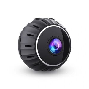 MTK X10 Mini Spy Kamera Trådløs Wifi IP Hjemmesikkerhedskamera HD 10 Black