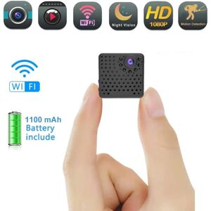 Mini Wifi-kamera Full HD 1080P Home Security Camcorder Night