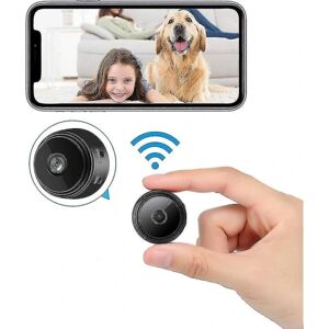 2021 ny version Mini Wifi Skjulte Kameraer, Spion Kamera Med Audio Og Video Live Feed, med Mobiltelefon App Trådløs optagelse -1080p Hd Nanny Cams Med N