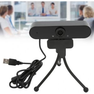 Webkamera 1080P HD USB2.0 2.0MP Autofokus Clear Video Webcam til Win10 Desktop Laptop PC