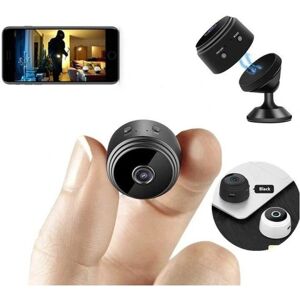 Cameramasters Mini Wifi Fjernstyret Bevægelsesaktiveret Kamera Spion Kamera Monitor Black