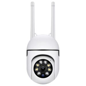 Galaxy Säkerhedskamera indendørs udendørs, 2,4G trådløst CCTV WiFi-kamera med infrarødt, mørkt