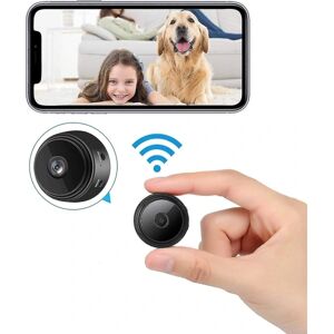 Mini Wifi Skjulte Kameraer, Spion Kamera Med Audio Og Video Live Feed, med Mobiltelefon App Trådløs optagelse -1080p Hd Nanny Cams Med Night Vision.tiny