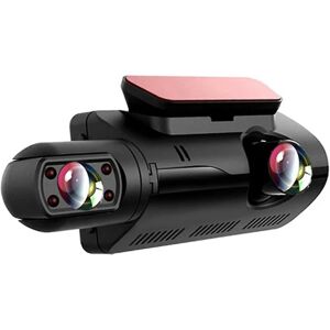 Fhd Bil Dvr Kamera Dash Cam Dual Record Video Recorder Dash Camera 1080p Parkeringsovervågning G-senso