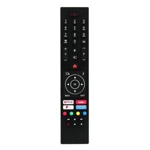 Universal Bush TV-fjärrkontrollersætning - For Bush/Luxor/Logik/Hitachi/Polaroid/Digihome/Celcus/Finlux TV-apparater - Fungerer direkte