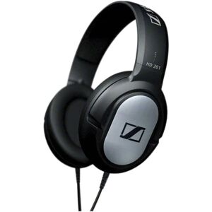 Sennheiser HD 201 lukkede dynamiske stereohovedtelefoner til Studio, Performance Live og Djs Komfortabel klassiker
