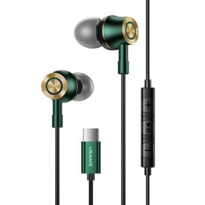 Usb C-hovedtelefon Ergonomisk kablet kontrol In-ear Noise Cancelling Headset