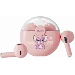 Kids Stitch Angel Trådløs Bluetooth 5.3 høretelefoner Hifi Sound hovedtelefoner Angel