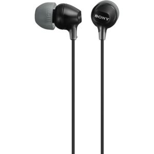 Sony Hörlurar in-ear MDR-EX15 Svart (MDREX15LPB.AE) Svart