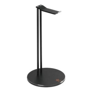 Deltaco Universal hovedtelefonholder, aluminium, sort Black