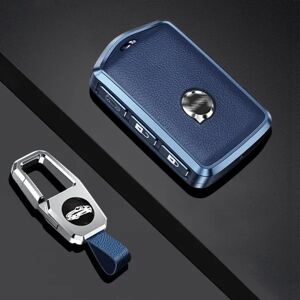 TG Passar Volvo Smart Car Key Case (Blå), Case med Key Fo