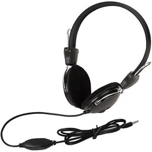 FMYSJ 3,5 mm kablet Hd-lydhovedtelefoner Over Ear Headset Bass Hifi Musik Stereo Mikrofon Høretelefoner Justerbart Headset til pc Mp3 telefon (FMY) Single plug3.5MM