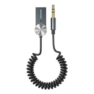 MTK USAMS US-SJ464 Trådløs Bluetooth-adaptermodtager Bil Aux-lyd Black