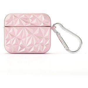 Generic AirPods 3 diamond style case with buckle - Pink Pink