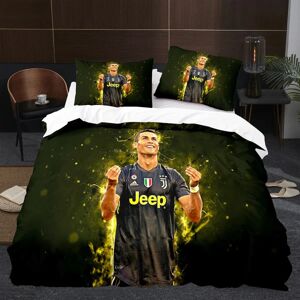 Player 3d Tredelt sæt Taille Football Series C Ronaldo Dynebetræk Hometexti FT7 200*230