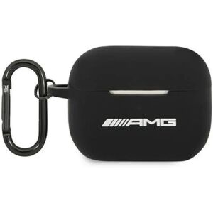 Mercedes AMG AirPods Pro Shell Silikone Big Logo - Sort