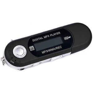 Mini Bærbar Usb Digital Mp3-afspiller, Support Tf SD-kort Fm Radio Hør musik