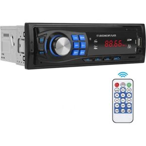 MTK Bluetooth Stereo Billyd FM-radio MP3-afspiller Understøttelse TF Black