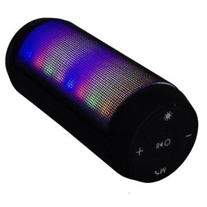 Northix Esperanza - Bluetooth-højttaler med FM-radio og LED Black