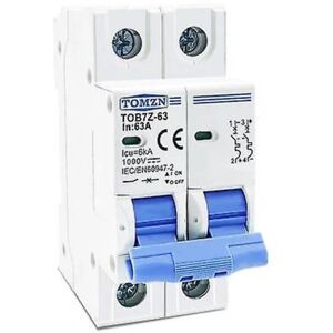 2p Dc 1000v Solar Mini Circuit Breaker Til Pv System