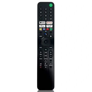 MTK RMF-TX520U TV Fjernbetjening Erstatning til Sony TV Black
