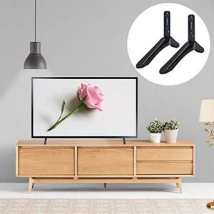 Sort Universal TV Stand Base Bracket til 32-65 tommer Samsung, Vizio, Sony LCD TV (ikke kompatibel med LG TV) - Bordplade TV Stand