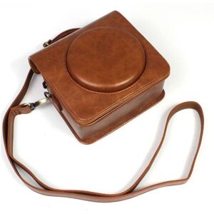 Generic Fujifilm Instax Square SQ1 leather case - Brown Brown