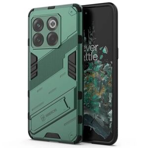 Generic Stødsikker Hybrid Cover med A Moderne Touch til OnePlus Ace Pro Green