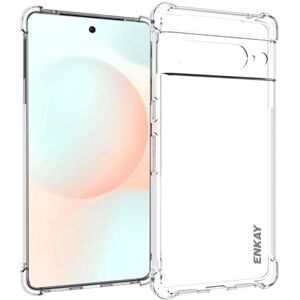 Generic ENKAY clear drop-proof case for Google Pixel 7 Pro Transparent