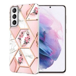 Generic Marble design Samsung Galaxy S21 Plus 5G cover - Pink Marmor / B Multicolor