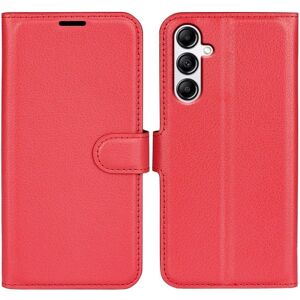 Generic Klassisk Samsung Galaxy A34 5G Flip Etui - Rød Red