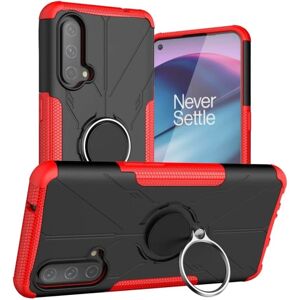 Generic Kickstand cover with magnetic sheet for OnePlus Nord CE 5G - Red Red