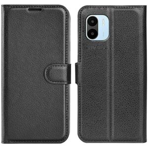 Generic Klassisk Xiaomi Redmi A1 Flip Etui - Sort Black